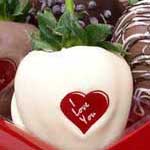 Valentines - I Love You - Chocolate Covered Strawberries