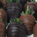 no sugar  added chocolate covered strawberries - for when extra sugar is not on the menu