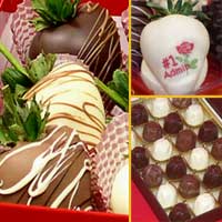 #1 Admin Raspberries & Hand Dipped Chocolate Covered Strawberries  Delivered