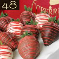 Valentine's Day 4 Dozen Chocolate Covered Strawberries Delivered