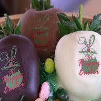 Easter Bunny Chocolate Covered Strawberry Gift box
