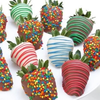 Birthday Celebration chocolate covered strawberries