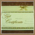 Chocolate Strawberry Gift Certificates delivered by mail
