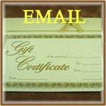 Chocolate Strawberry  Gift Certificates delivered overnight