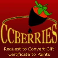 Convert gift certificate to points