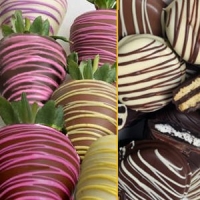 Just for Mom hand Oreos & Hand Dipped Chocolate Strawberries