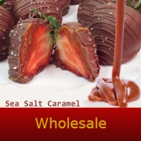 wholesale sea sale caramel chocolate covered strawberries